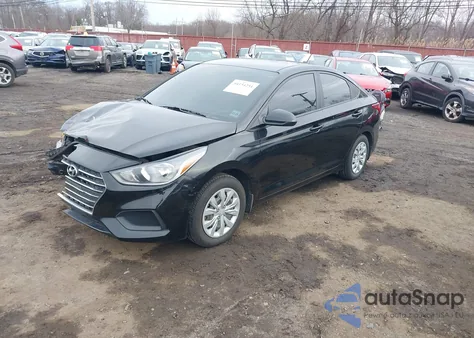 2022 Hyundai Accent Se z USA, uszkodzony, nr VIN 3KPC24A63NE158848